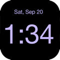 Disappearing Bedside Clock Logo