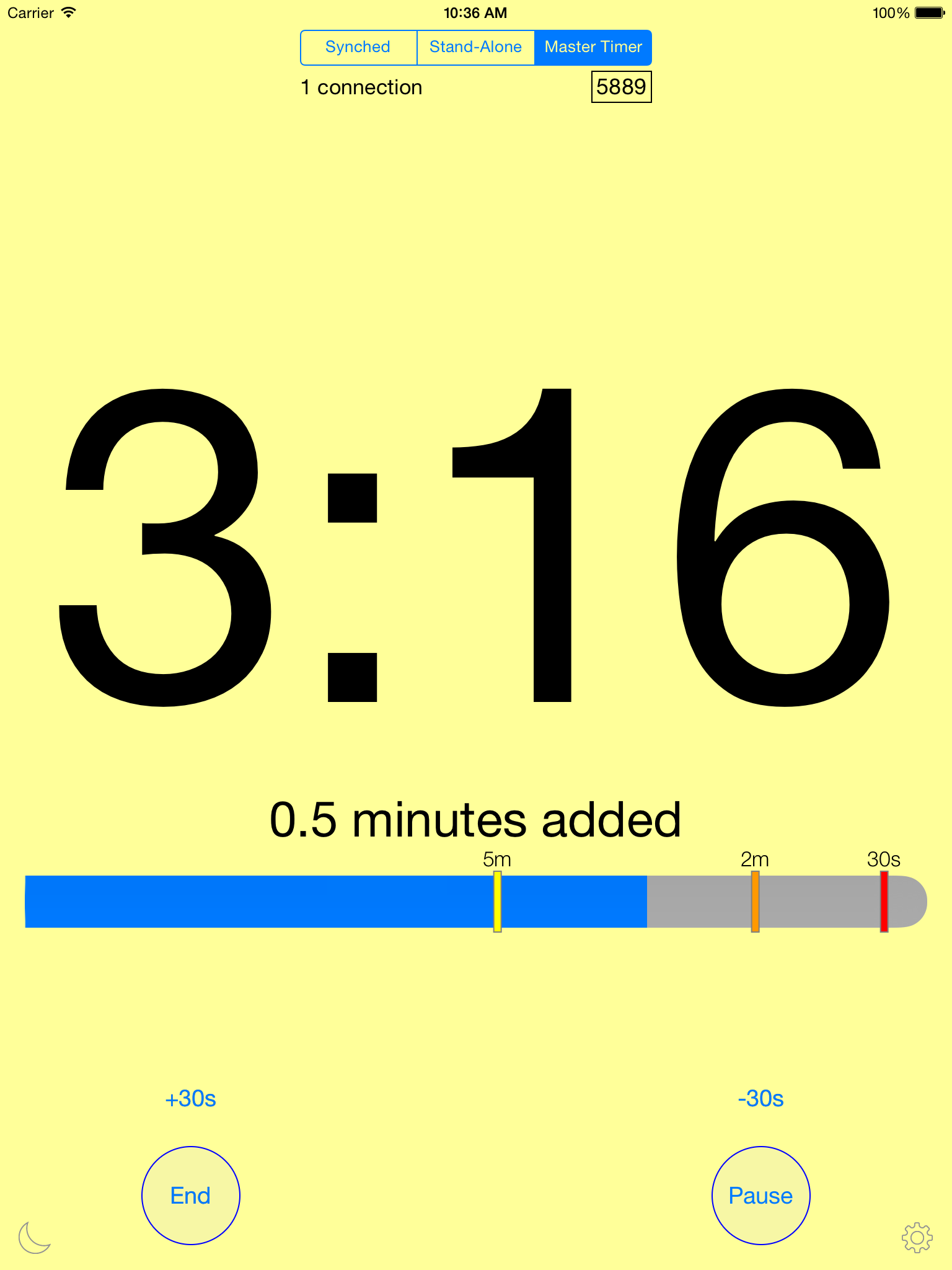 Master Timer Portrait